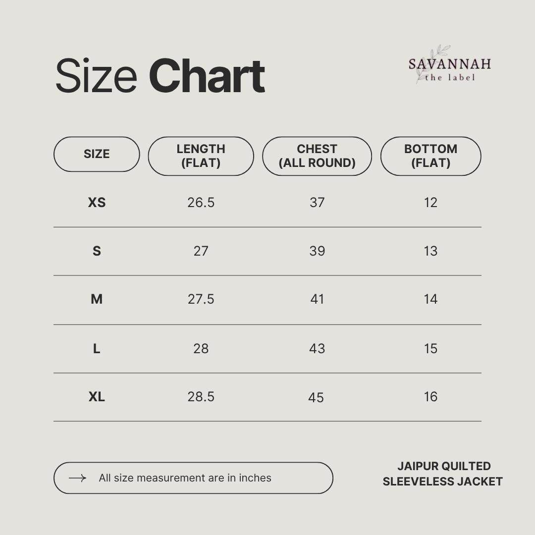 JAIPUR SLEEVELESS QUILTED JACKET BRO TROPICAL