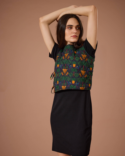 JAIPUR QUILTED DICKIE BRO TROPICAL