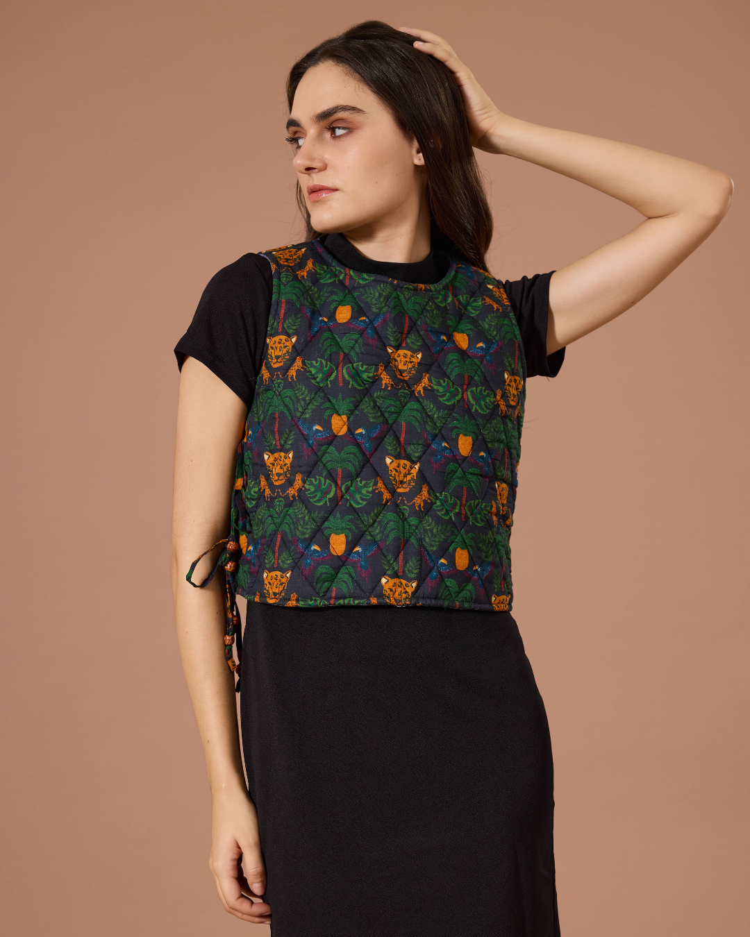 JAIPUR QUILTED DICKIE BRO TROPICAL