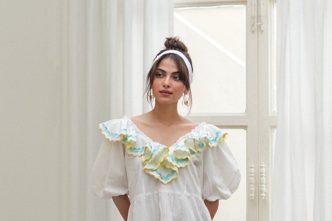 SONA RIC RAC DRESS