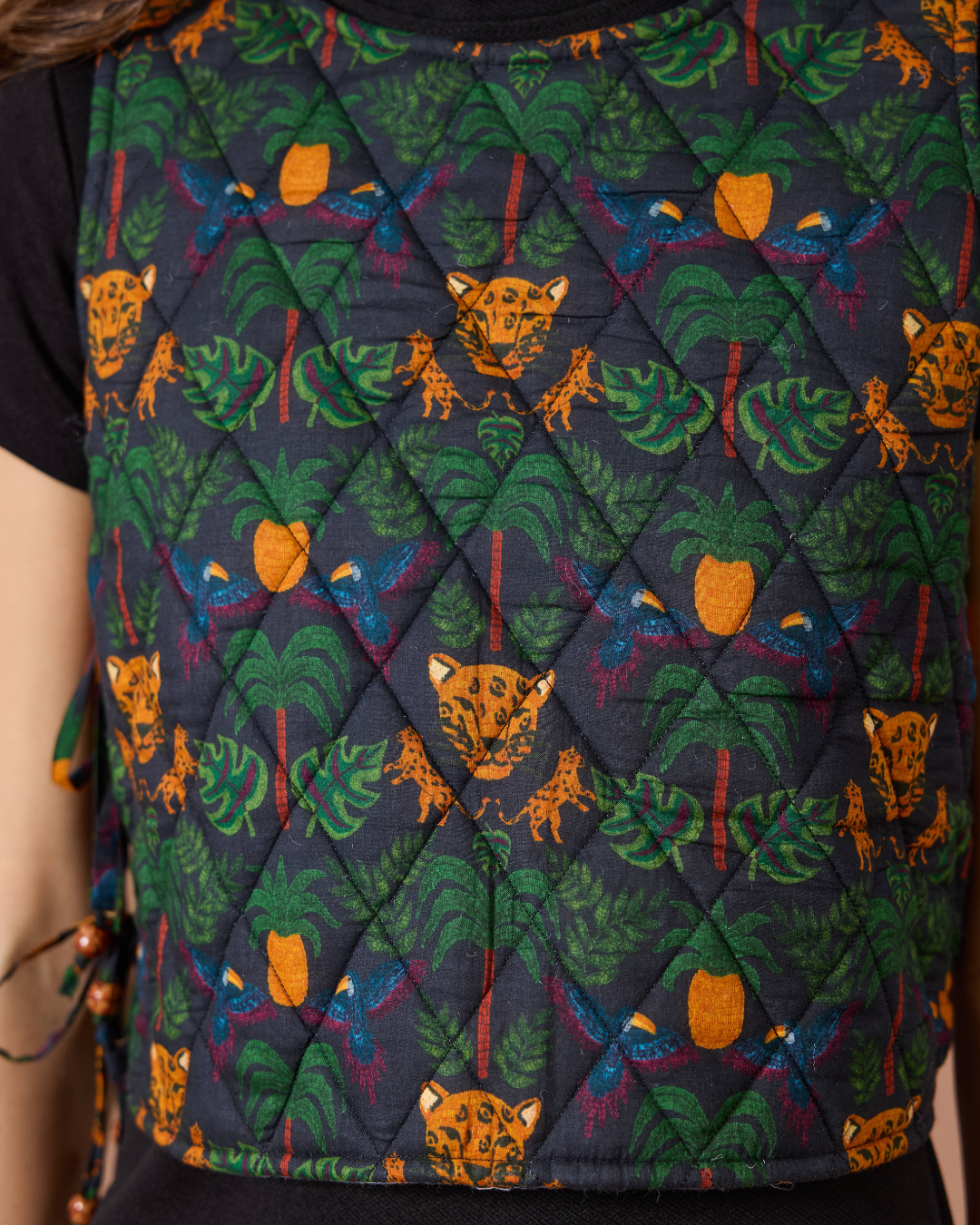 JAIPUR QUILTED DICKIE BRO TROPICAL