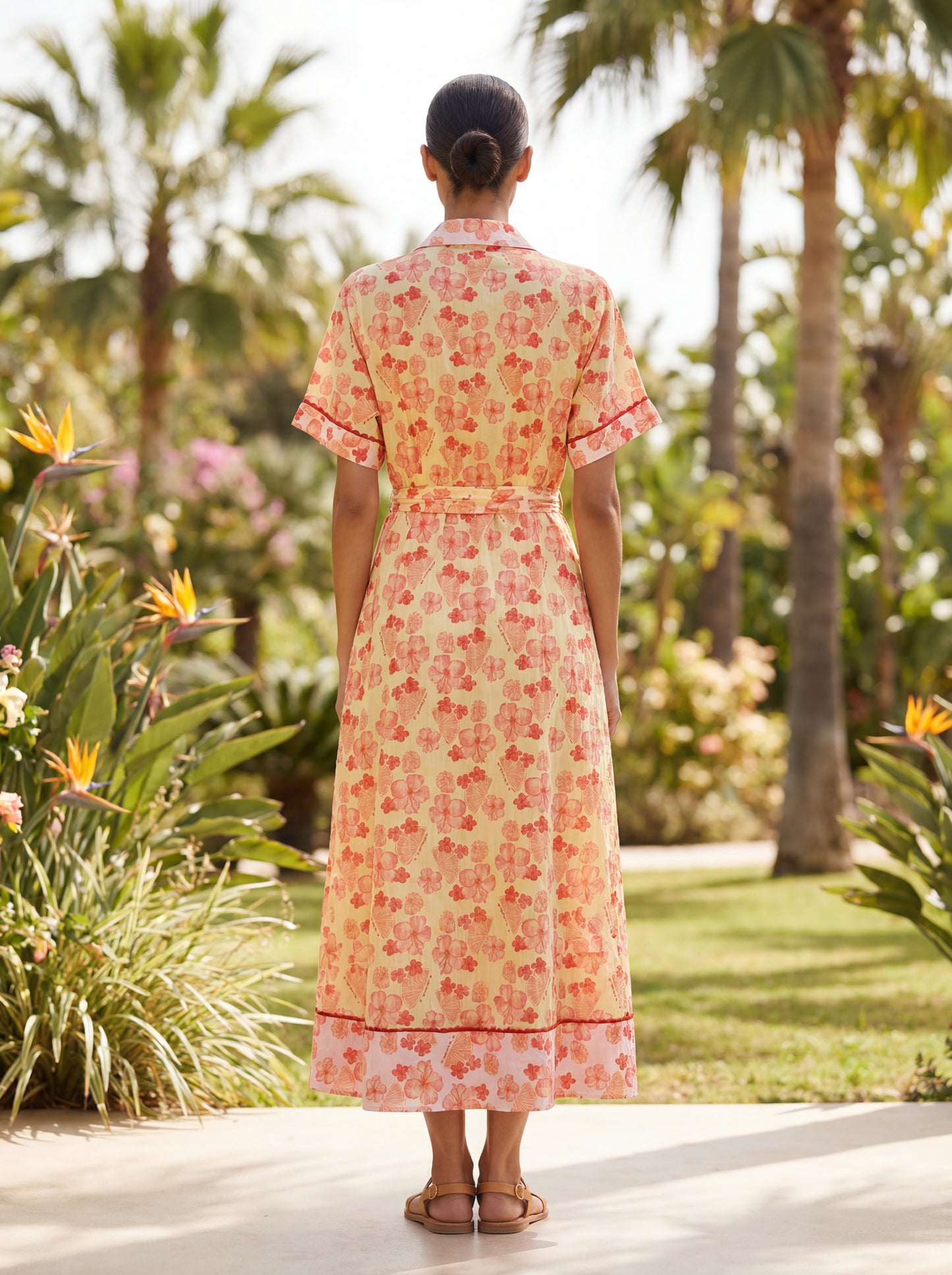 SYDNEY DRESS HIBISCUS