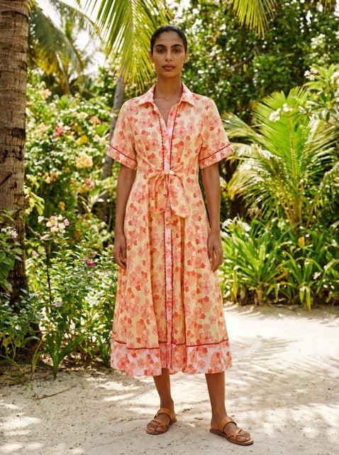 SYDNEY DRESS HIBISCUS