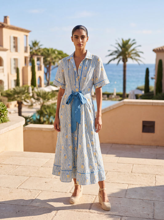 SYDNEY DRESS PINEAPPLE